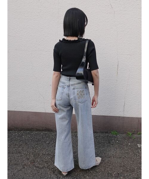 LAGUNAMOON（ラグナムーン） ジーンズ デニム デニムパンツ LMロゴ