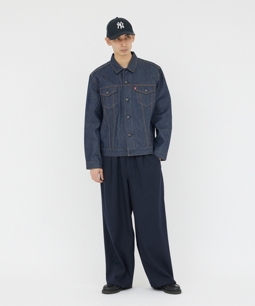 LEVI'S ダークブルー デニムジャケット Levi's（リーバイス） デニムジャケット MEDIUM ダークブルー メンズ