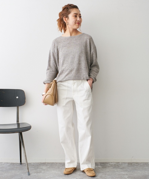 「Spick & Span」 チノパンツ 34 ベージュ レディース_画像10