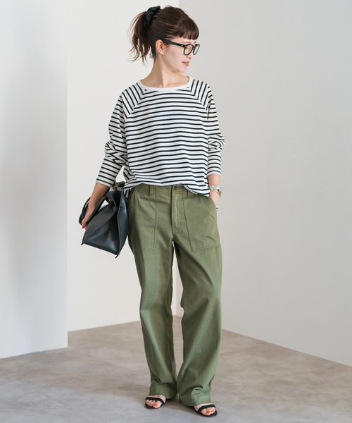 「Spick & Span」 カーゴパンツ 36 ホワイト レディース_画像5
