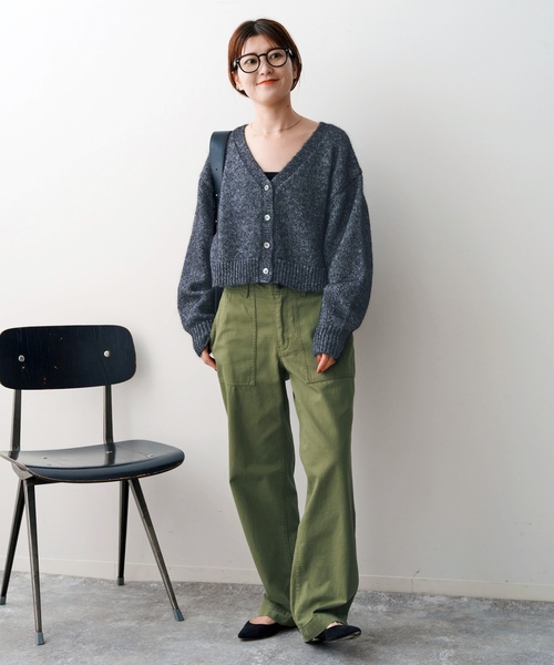 「Spick & Span」 カーゴパンツ 36 ホワイト レディース_画像6