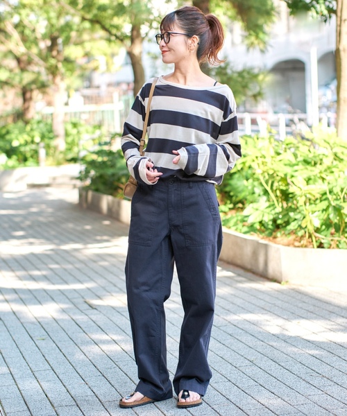 「Spick & Span」 カーゴパンツ 36 ホワイト レディース_画像7