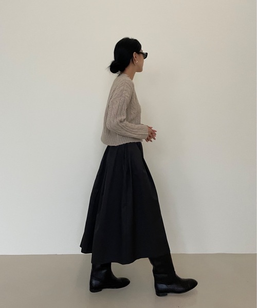 「Didot.showroom」 スカート M ブラック レディース_画像6