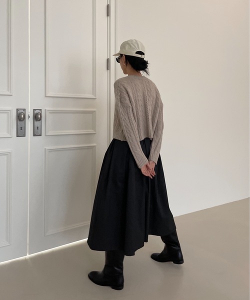 「Didot.showroom」 スカート M ブラック レディース_画像8