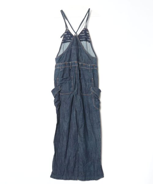 「Westwood Outfitters」 オーバーオール M ネイビー レディース_画像2