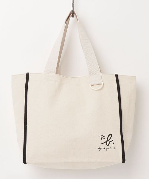 To b. by agnes 「To b.」 トートバッグ FREE ナチュラル レディース