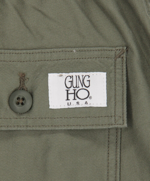 「GUNG HO」 イージーパンツ SMALL ブラック メンズ_画像9