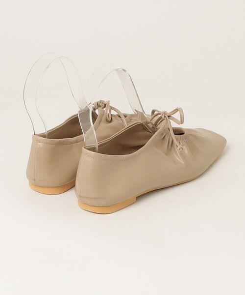 「on:nue」 フラットパンプス 25.0cm ベージュ レディース_画像2