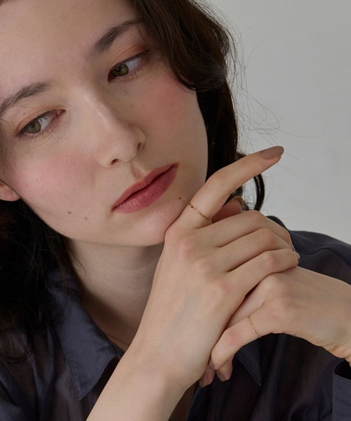 Phoebe（フィービー） 指輪 リング 「K10」ブライトネスチェーンリング