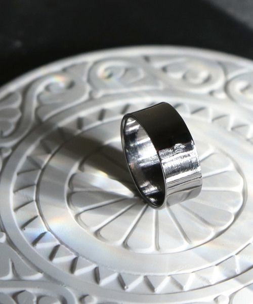 YArKA 指輪 リング 「YArKA/ヤーカ」silver925 7mm plane ring 「pwo