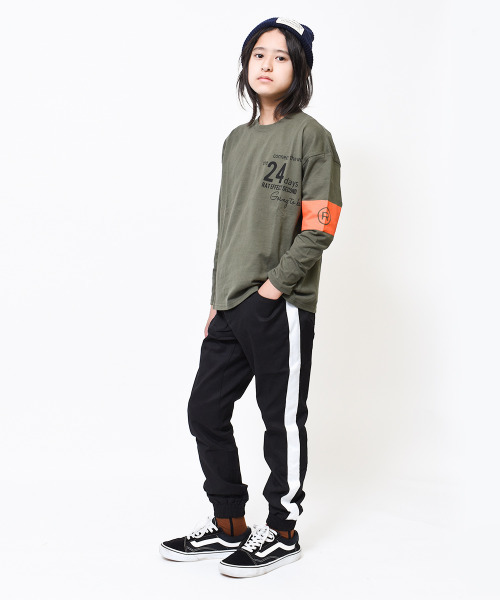 パンツ RAT RAT EFFECT パンツ サイドラインジョガーパンツ キッズ 子供服