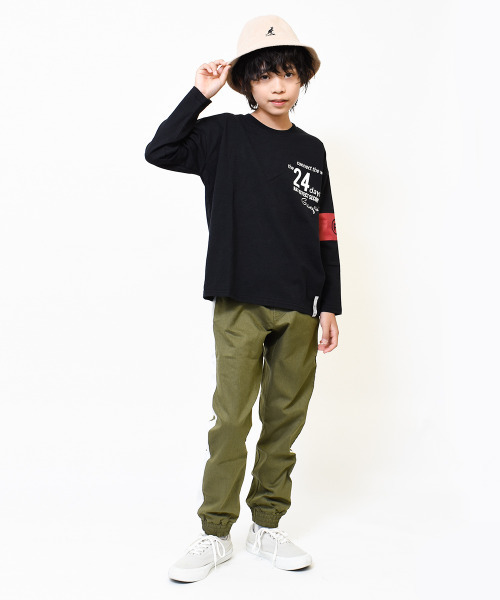 パンツ RAT RAT EFFECT パンツ サイドラインジョガーパンツ キッズ 子供服