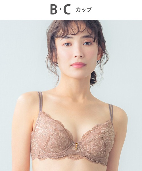 Lesiage ブラジャー ショーツ Lace Ladies ブラジャー ショーツセット セクシーレースブラ