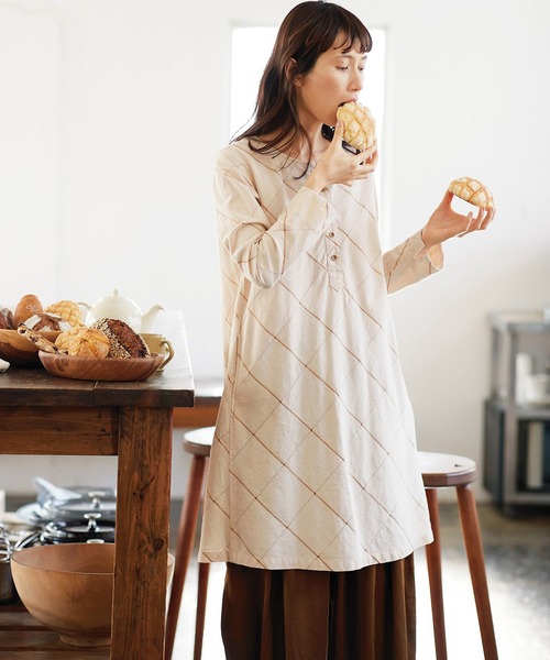 ワンピース サニークラウズ メロンパン割烹着ワンピース レディース Zozotown Yahoo 店 通販 Yahoo ショッピング