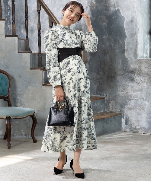 SweetMommy（スウィートマミー） マタニティ トワルドジュイ柄