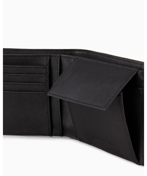 【専用❗️】EMPORIO ARMANI Dリング　ダブルジップ EMPORIO ARMANI 二つ折り財布 財布 「エンポリオ アルマーニ」ASV