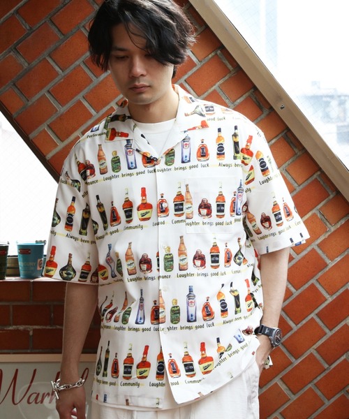 8 シャツ とろみ半袖シャツ メンズ レディース : ZOZOTOWN Yahoo!店