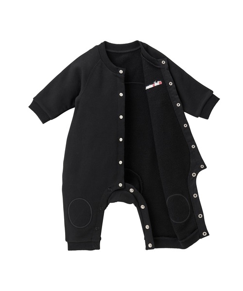 ベビー服 ロンパース バックロゴカバーオール_7