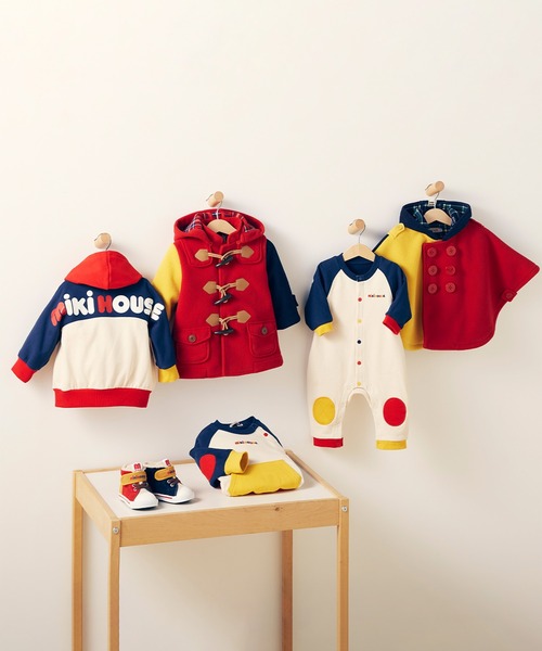 ベビー服 ロンパース バックロゴカバーオール_20