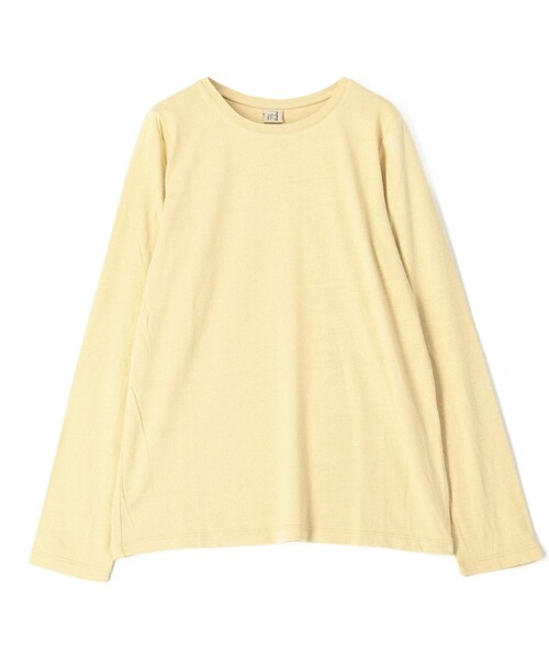 baserange　シルクトップス BASERANGE（ベースレンジ） tシャツ BASERANGE SILK LONG SLEEVE TOP