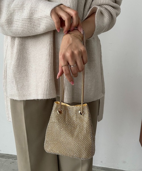 210nouve ショルダーバッグ バッグ スパンコールミニショルダー