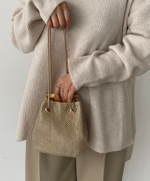 210nouve ショルダーバッグ バッグ スパンコールミニショルダー