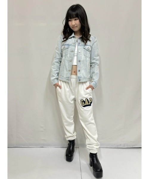 GAP デニムジャケット gジャン ウォッシュウェル アイコン