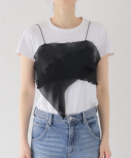 todo kotohayokozawa プリーツtシャツ コトハヨコザワ kotohayokozawa