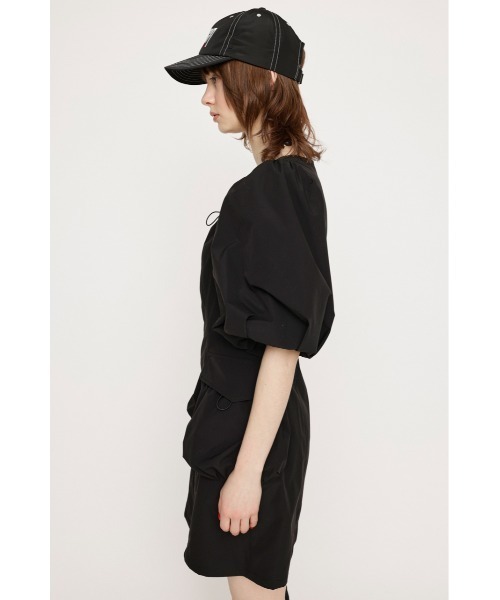 SLY♡ オープン ヘム スピンドル デザイン ショートワンピース セール】OPEN HEM SPINDLE DESIGN S/OP オープン ヘム