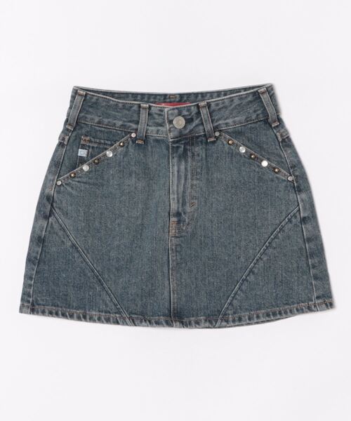 マストアイテム◇デニム Mini Skirt◇CELINE CELINE Skirt 関税込 セリーヌ スカート (CELINE/ミニスカート