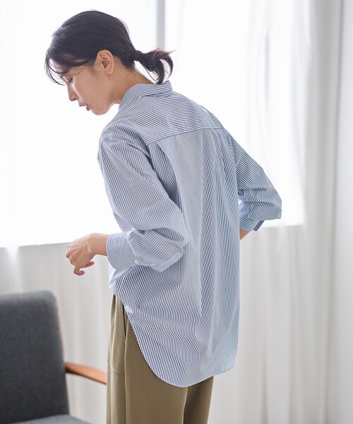 ANY（エニィ） ブラウス シャツ レギュラーカラーシャツ レディース