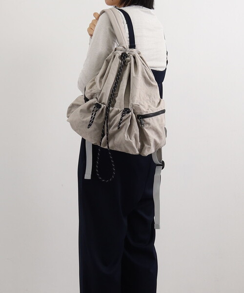 COOCO（クーコ） デイバック リュック 星柄ドローストリングスリュック