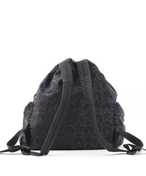 COOCO（クーコ） デイバック リュック 星柄ドローストリングスリュック
