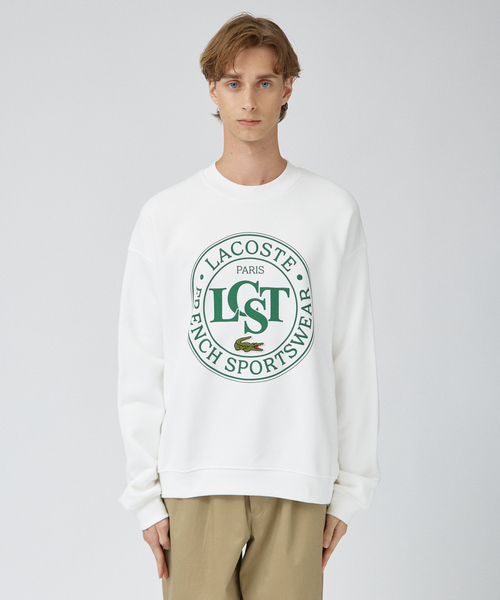 LACOSTE / ラコステ】サークルグラフィック クルーネック
