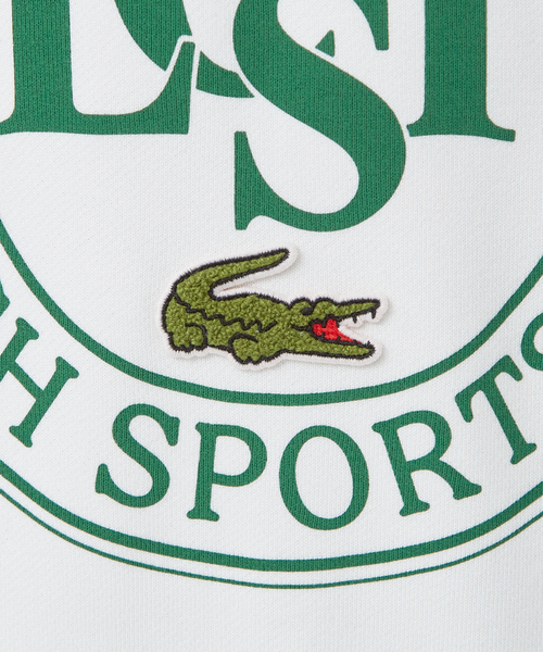 トレーナー スウェット 「LACOSTE / ラコステ」サークルグラフィック クルーネックスウェット メンズ レディース_9