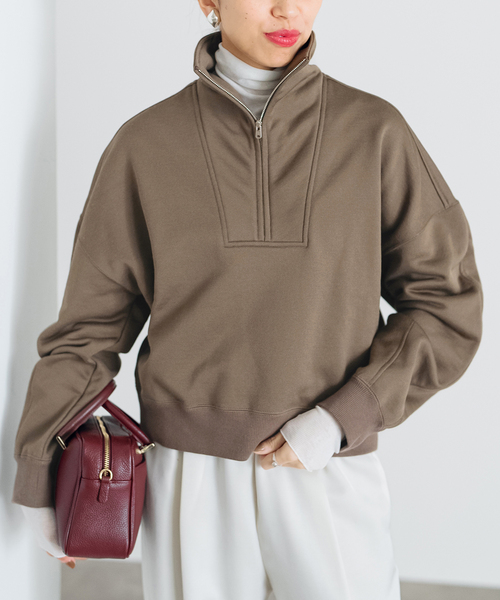 IENA トレーナー スウェット CURRENTAGE/カレンテージ 別注 2WAY SWEAT 