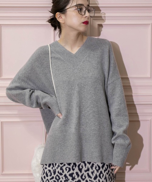 OPAQUE.CLIP（オペークドットクリップ） ニット セーター ミドルゲージ