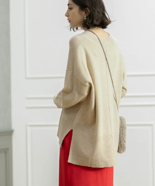 OPAQUE.CLIP（オペークドットクリップ） ニット セーター ミドルゲージ