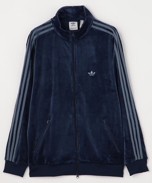 2691 アディダス ベロアトラックジャケット adidasネイビー