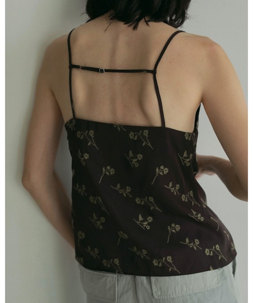 トップス anuke Flower Jacquard Tops セール】Flower Jacquard Tops（Tシャツ/カットソー）｜anuke