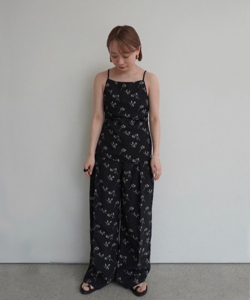 2025SS 新品タグ付 anuke Flower Jacquard Tops ànuke online store（アンヌーク） / Flower Jacquard