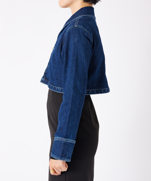 woadblue デニムジャケット woadblue デニムジャケット gジャン 「157×WOADBLUE」Short ZIP