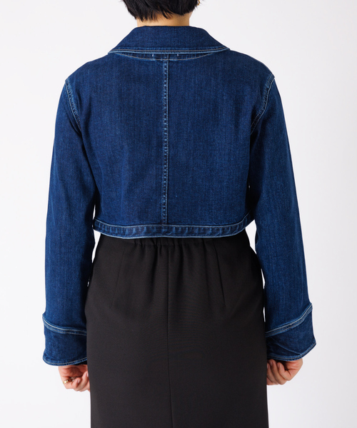 woadblue デニムジャケット woadblue デニムジャケット gジャン 「157×WOADBLUE」Short ZIP