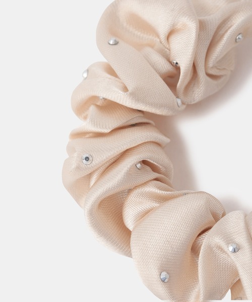 ROPE' PICNIC（ロペ ピクニック） シュシュ スタッズサテンミニ