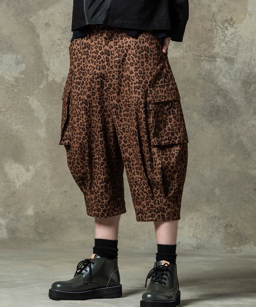 glamb カーゴパンツ Cropped Sarrouel Cargo Pants / クロップド