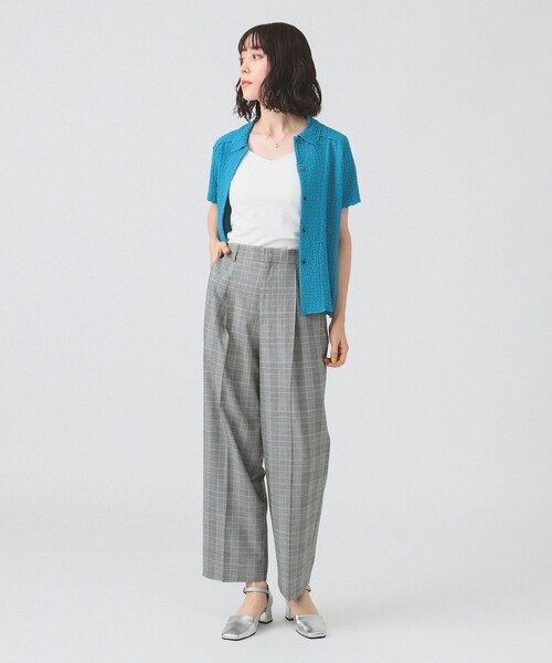 Ray BEAMS シャーリング メロー シャツ アイボリー Ray BEAMS シャーリング メロー シャツ アイボリー Ray BEAMS