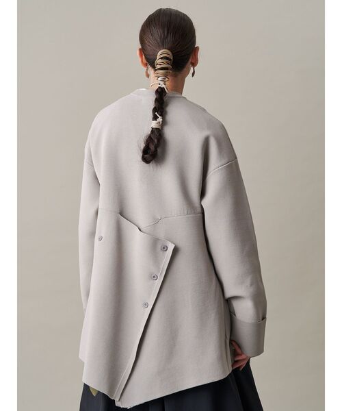 UN3D. ニット セーター 2WAY CAPE KT TOP / 2WAYケープニット