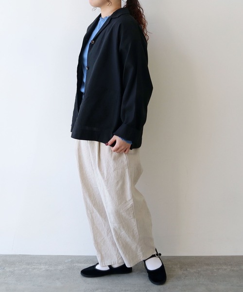 yuni ジャケット テーラードジャケット sheer シャツジャケット