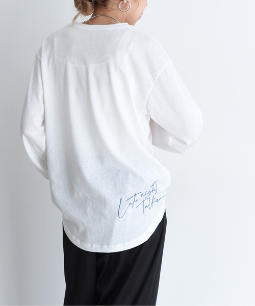 【新品・未使用】Eimee Law シャツ Eimee Law（エイミーロウ） 半袖Tシャツ FREE オフホワイト レディース