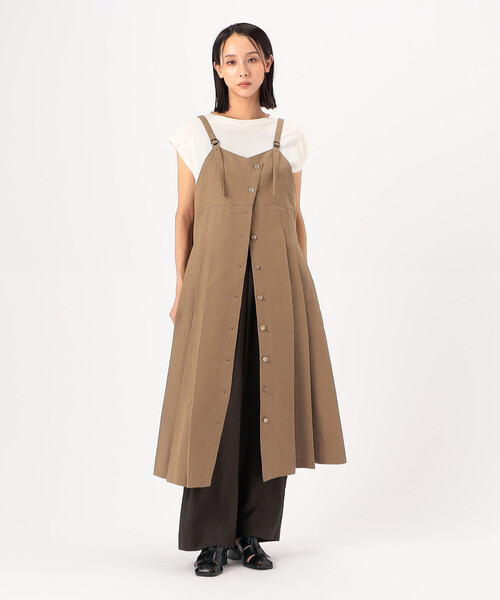 Gabardine K.T（ギャバジンK.T） パンツ 麻調合繊 ワイドパンツ